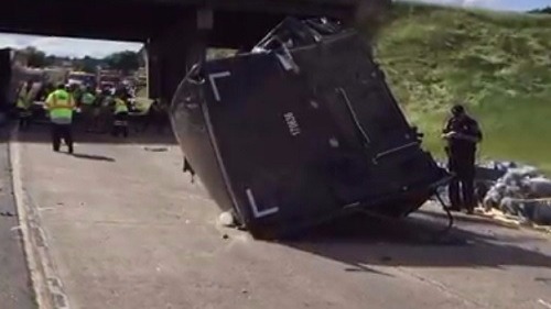 I-40 Eastbound Lanes Reopen After Truck Crash | Thv11.com