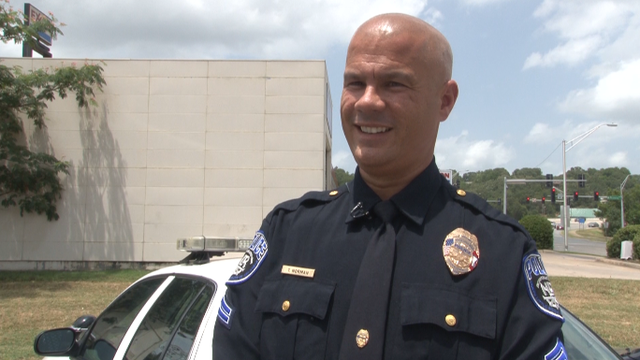 Local officer grabs attention of...