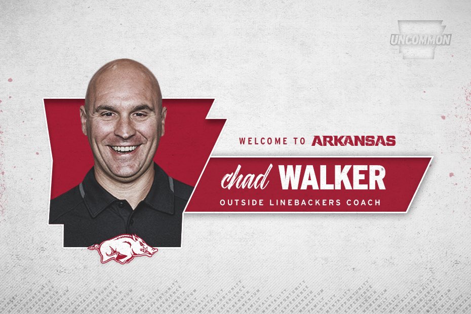 Arkansas hires Chad Walker as OLB coach