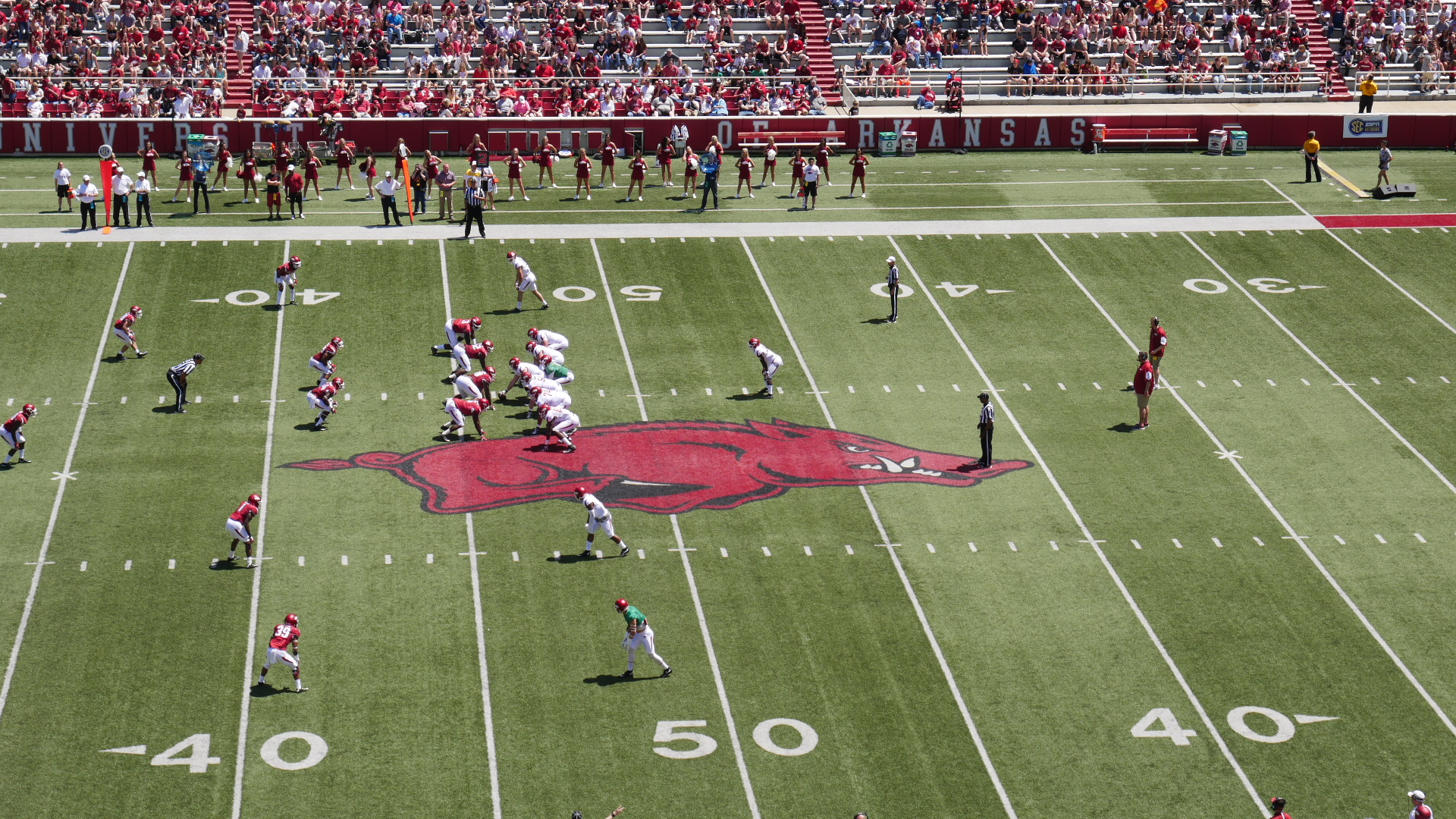 White Team defeats Red Team 39-21 in spring game | thv11.com